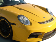 Front GTM Hood. Porsche 997